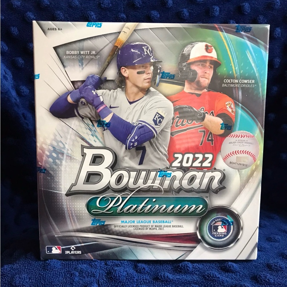 2022 Bowman Platinum Baseball Mega Box